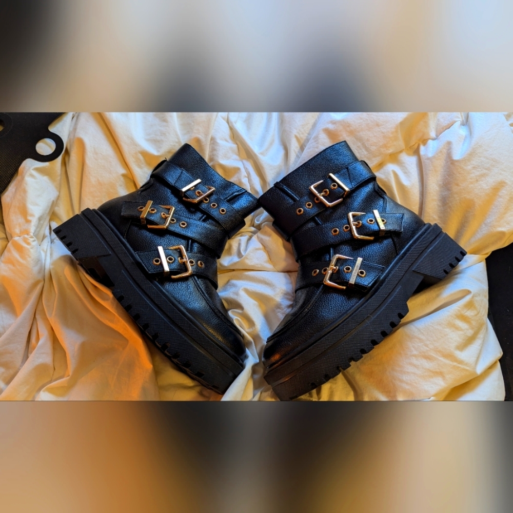 Simply Be Black Ankle Boots